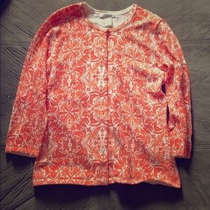 Sarah Spencer Sweaters - Orange button sweater! Sarah Spencer Sweaters - Orange button sweater!